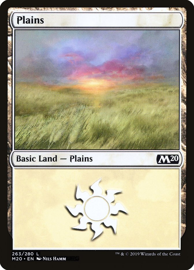 Plains (263) [Core Set 2020] - Magic: The Gathering - Card Brawlers | Quebec | Canada |