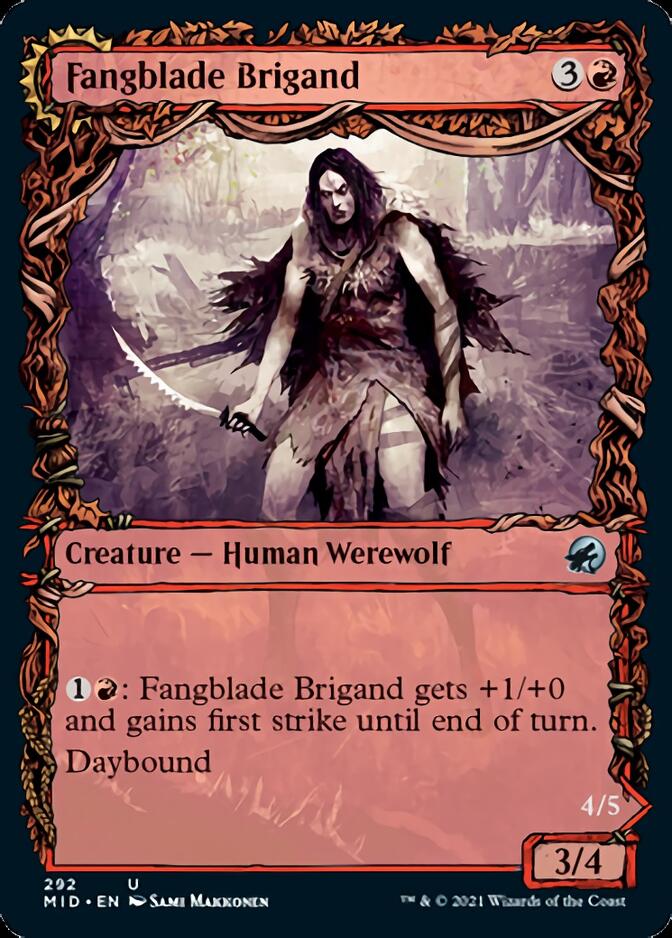 Fangblade Brigand // Fangblade Eviscerator (Showcase Equinox) [Innistrad: Midnight Hunt] - Magic: The Gathering - Card Brawlers | Quebec | Canada |
