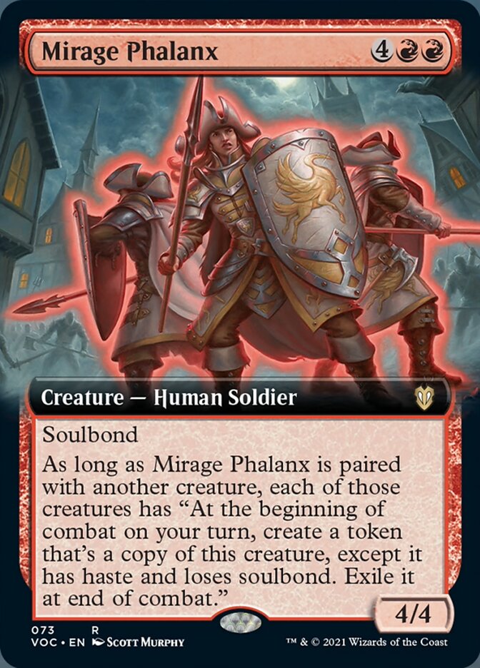 Mirage Phalanx (Extended Art) [Innistrad: Crimson Vow Commander] - Magic: The Gathering - Card Brawlers | Quebec | Canada |