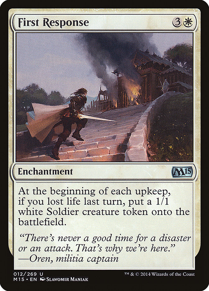 First Response [Magic 2015] - Magic: The Gathering - Card Brawlers | Quebec | Canada |