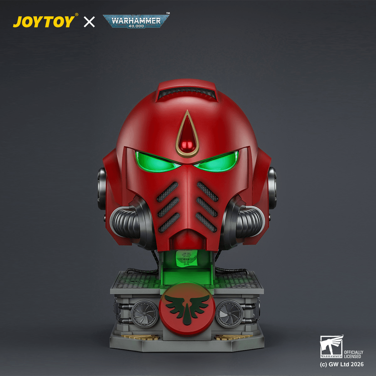 JOYTOY - Blood Angels MkX Helmet & Display Stand - (PREORDER) February 28, 2027