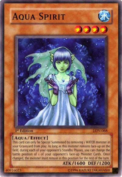 Aqua Spirit [LON-068] Common - Yu-Gi-Oh! - Card Brawlers | Quebec | Canada |