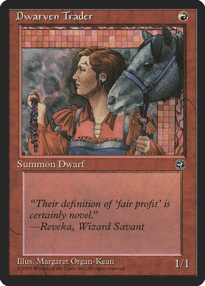 Dwarven Trader (Reveka Flavor Text) [Homelands] - Magic: The Gathering - Card Brawlers | Quebec | Canada |