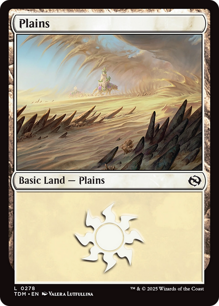 Plains (0278) [Tarkir: Dragonstorm] - Magic: The Gathering - Card Brawlers | Quebec | Canada |