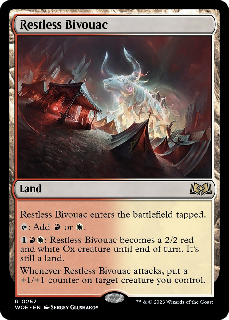 Restless Bivouac [Wilds of Eldraine] - Magic: The Gathering - Card Brawlers | Quebec | Canada |