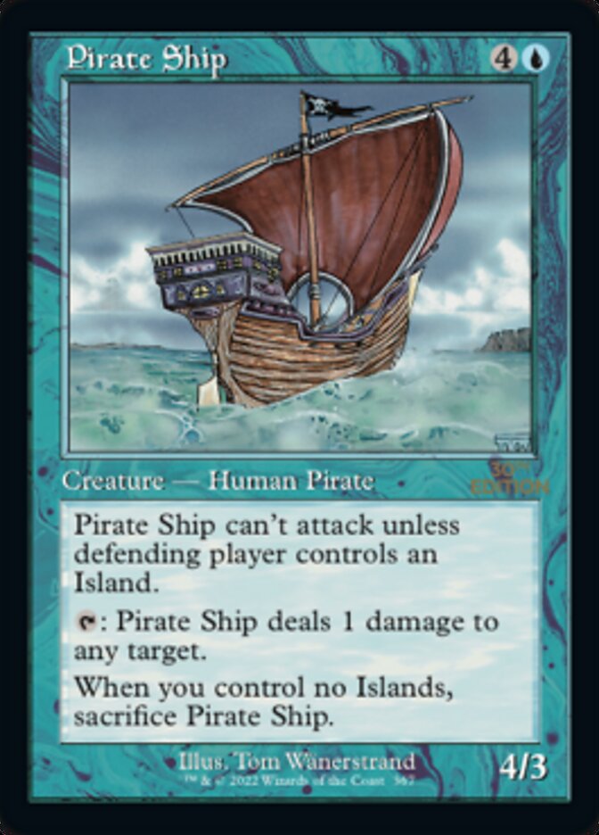 Pirate Ship (Retro) [30th Anniversary Edition] - Magic: The Gathering - Card Brawlers | Quebec | Canada |