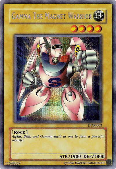 Gamma the Magnet Warrior [DOR-003] Secret Rare - Yu-Gi-Oh! - Card Brawlers | Quebec | Canada |