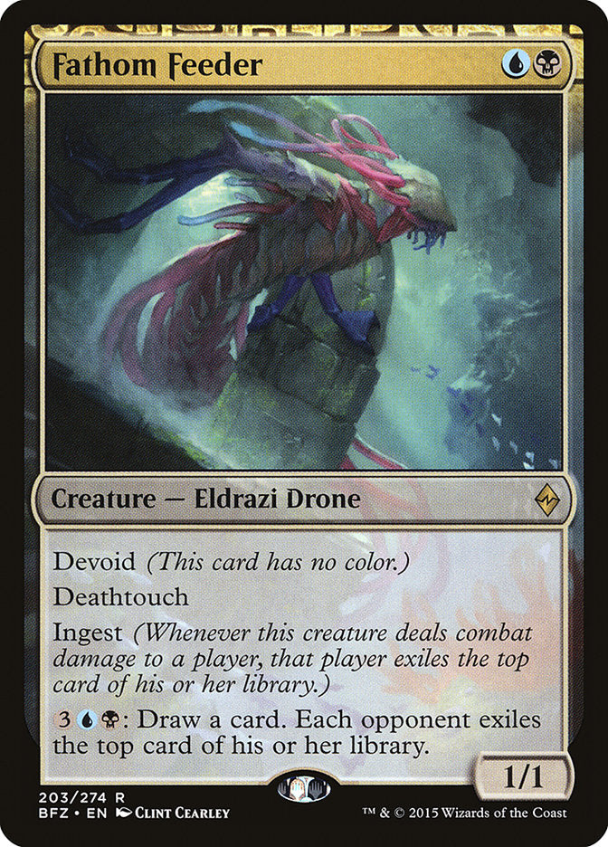 Fathom Feeder [Battle for Zendikar] - Magic: The Gathering - Card Brawlers | Quebec | Canada |