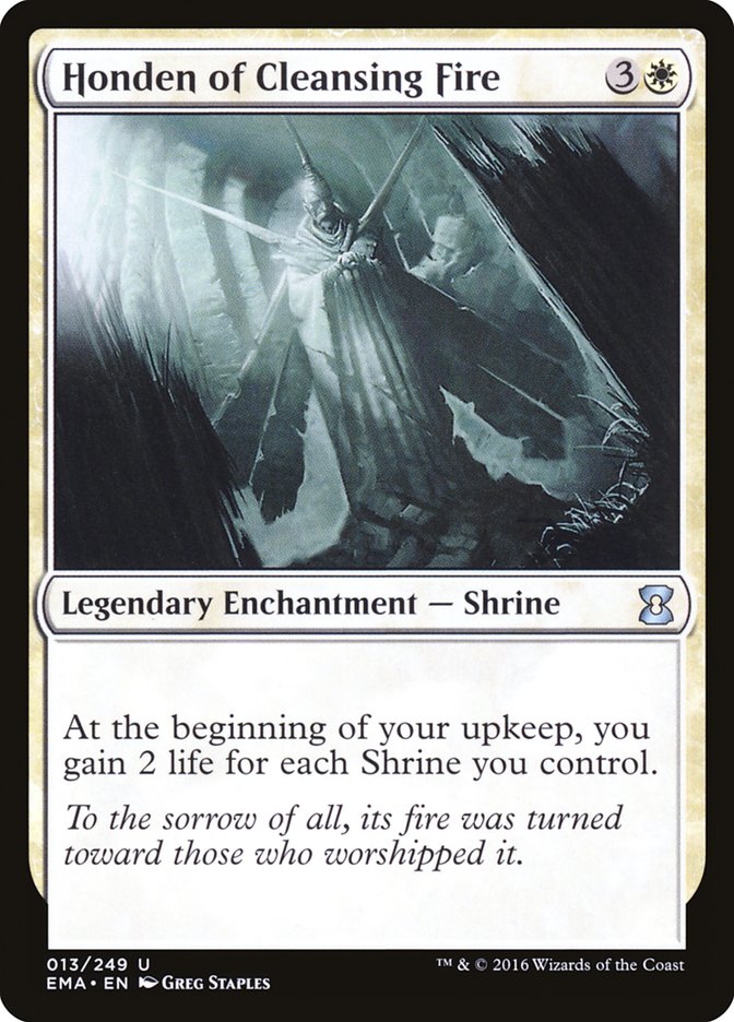 Honden of Cleansing Fire [Eternal Masters] - Magic: The Gathering - Card Brawlers | Quebec | Canada |