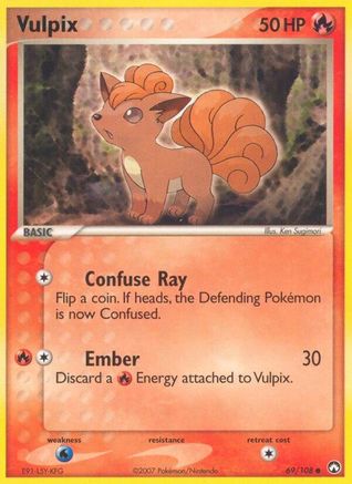 Vulpix (69/108) (Stamped) [EX: Power Keepers] - Pokémon - Card Brawlers | Quebec | Canada |