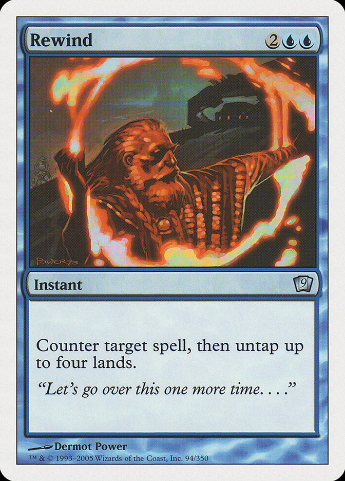 Rewind [Ninth Edition] - Magic: The Gathering - Card Brawlers | Quebec | Canada |