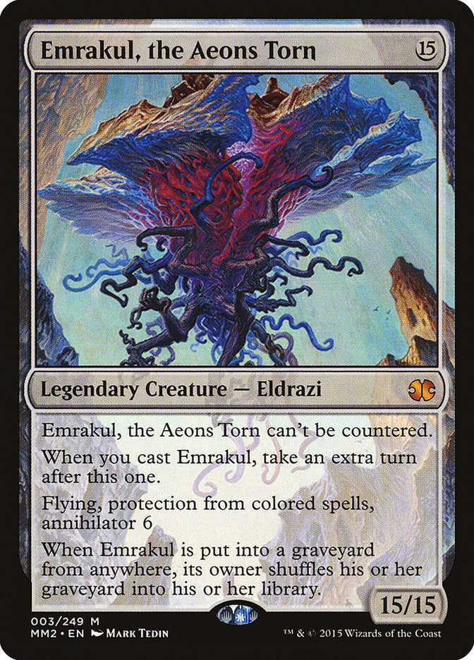 Emrakul, the Aeons Torn [Modern Masters 2015] - Magic: The Gathering - Card Brawlers | Quebec | Canada |