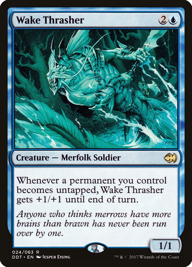 Wake Thrasher [Duel Decks: Merfolk vs. Goblins] - Magic: The Gathering - Card Brawlers | Quebec | Canada |