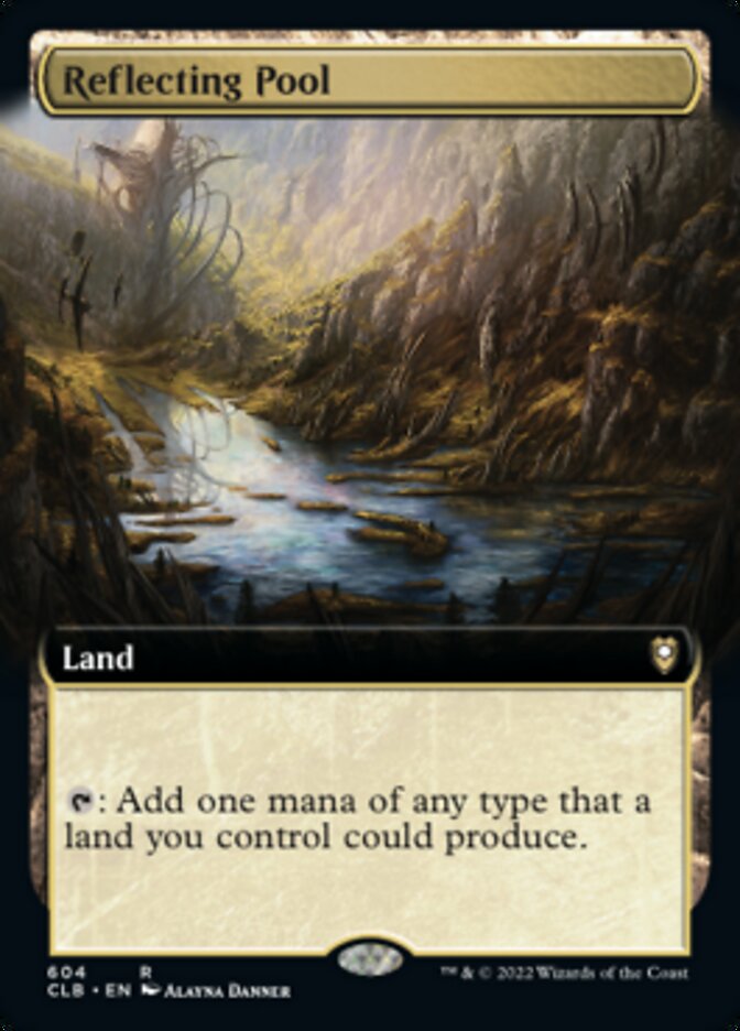 Reflecting Pool (Extended Art) [Commander Legends: Battle for Baldur's Gate] - Magic: The Gathering - Card Brawlers | Quebec | Canada |