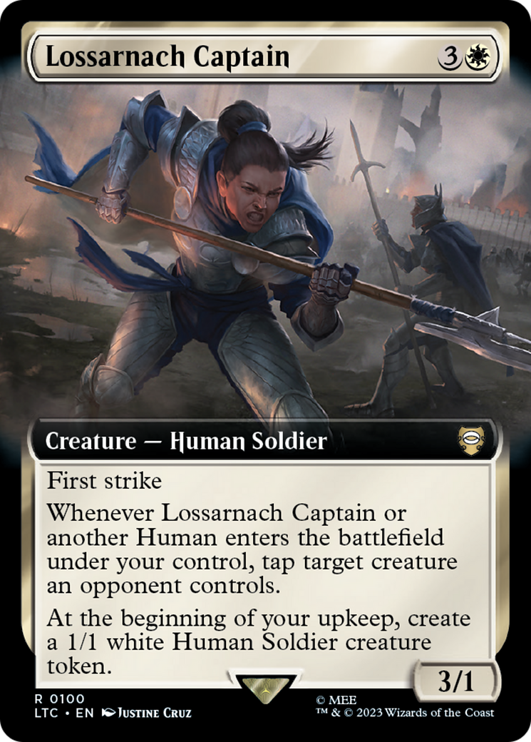 Lossarnach Captain (Extended Art) [The Lord of the Rings: Tales of Middle-Earth Commander] - Magic: The Gathering - Card Brawlers | Quebec | Canada |