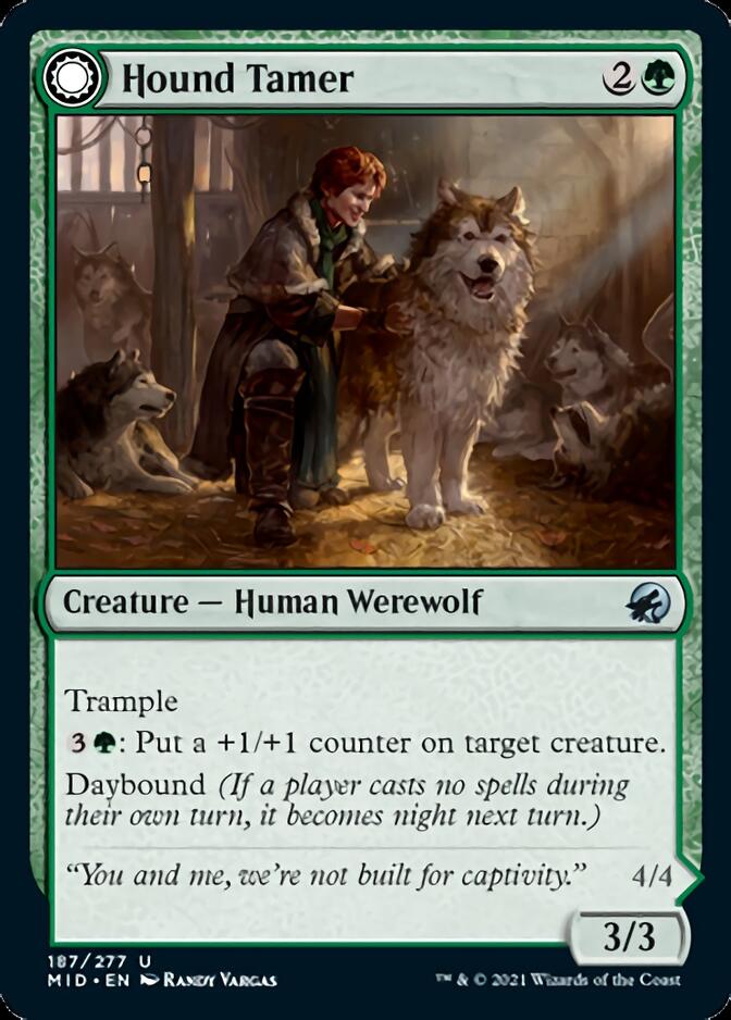 Hound Tamer // Untamed Pup [Innistrad: Midnight Hunt] - Magic: The Gathering - Card Brawlers | Quebec | Canada |