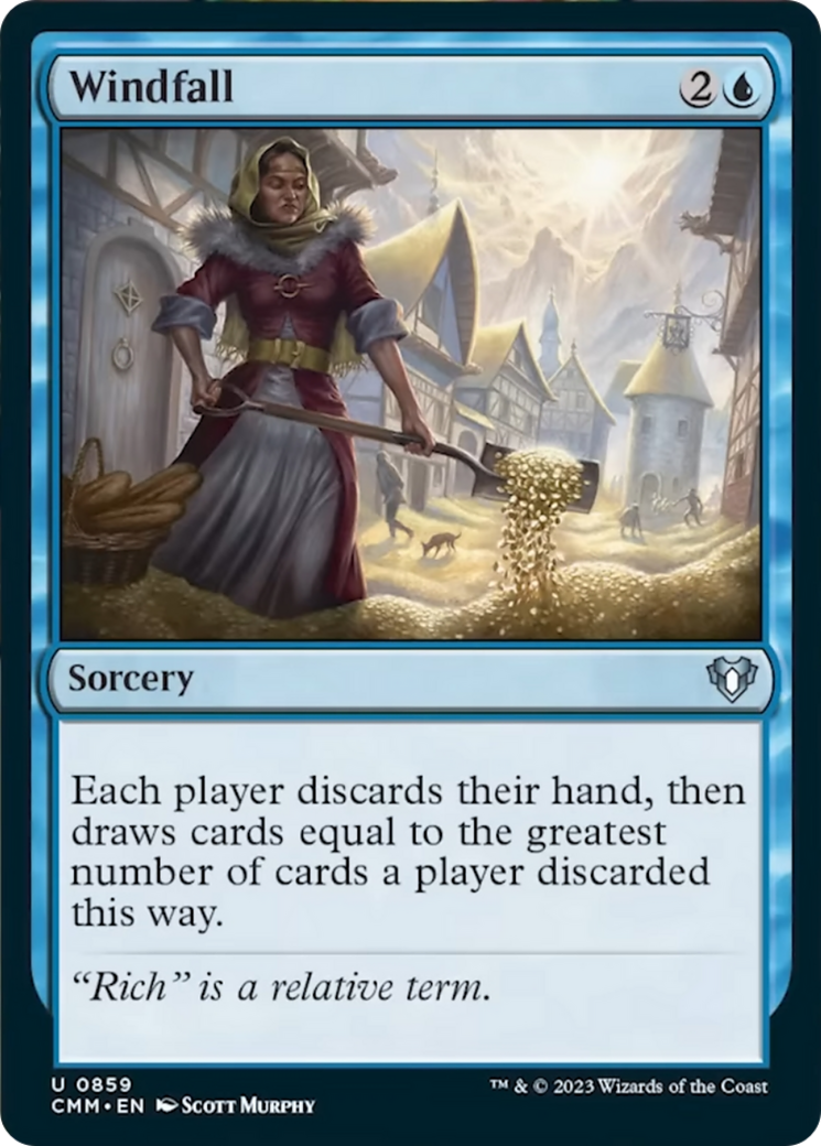 Windfall [Commander Masters] - Magic: The Gathering - Card Brawlers | Quebec | Canada |