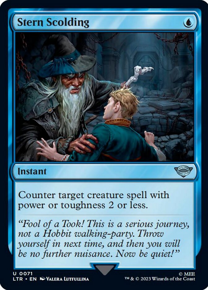 Stern Scolding [The Lord of the Rings: Tales of Middle-Earth] - Magic: The Gathering - Card Brawlers | Quebec | Canada |
