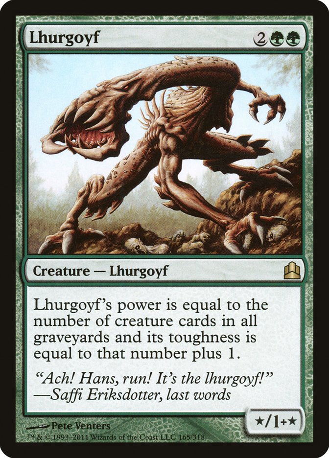 Lhurgoyf [Commander 2011] - Magic: The Gathering - Card Brawlers | Quebec | Canada |