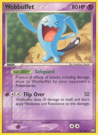 Wobbuffet (24/108) [EX: Power Keepers] - Pokémon - Card Brawlers | Quebec | Canada |