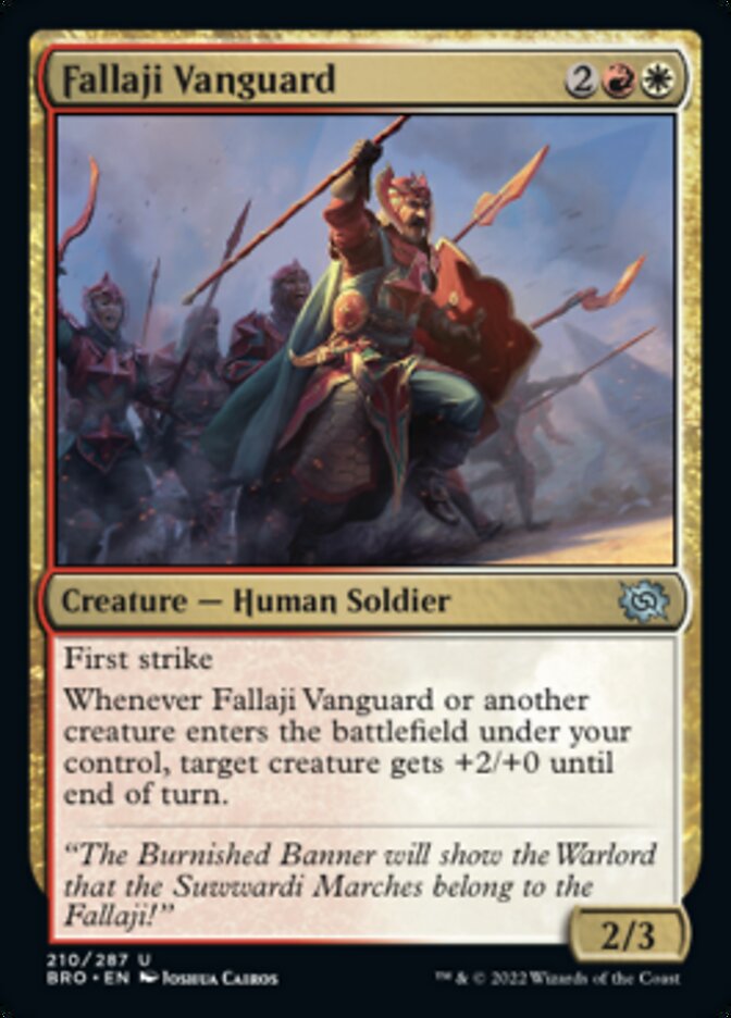 Fallaji Vanguard [The Brothers' War] - Magic: The Gathering - Card Brawlers | Quebec | Canada |