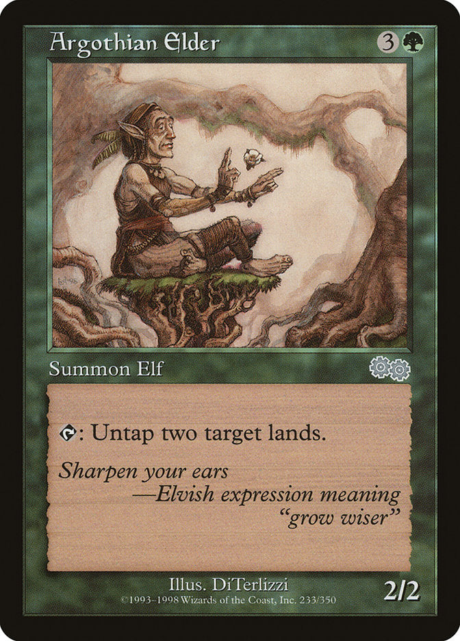 Argothian Elder [Urza's Saga] - Magic: The Gathering - Card Brawlers | Quebec | Canada |