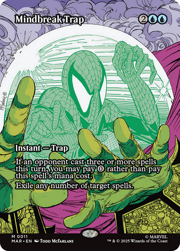 Mindbreak Trap (Borderless) [Marvel Universe: Eternal-Legal] - Magic: The Gathering - Card Brawlers | Quebec | Canada |