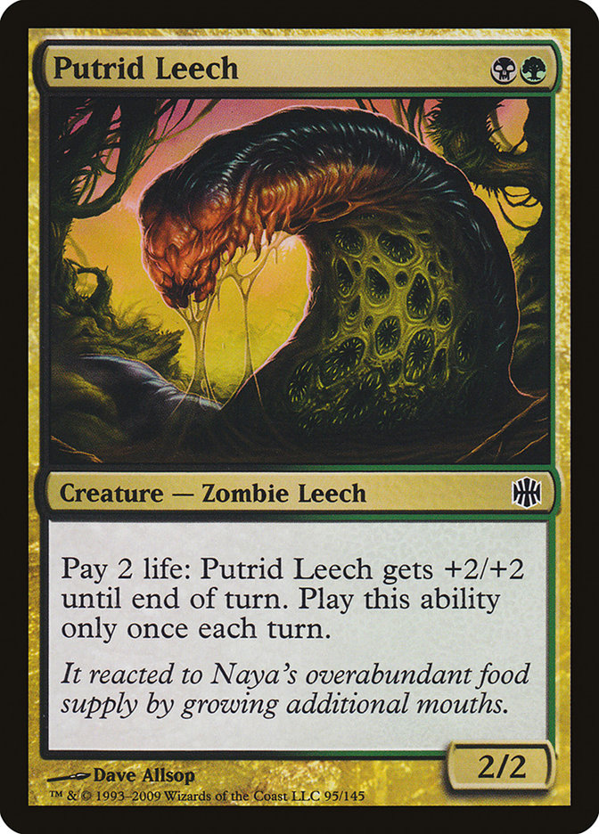 Putrid Leech [Alara Reborn] - Magic: The Gathering - Card Brawlers | Quebec | Canada |