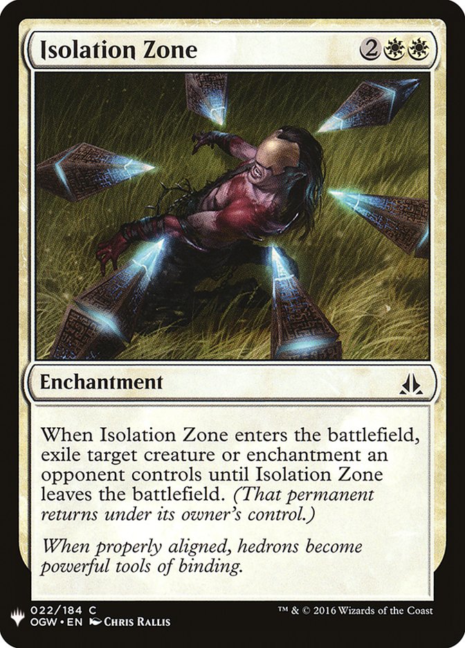 Isolation Zone [Mystery Booster] - Magic: The Gathering - Card Brawlers | Quebec | Canada |
