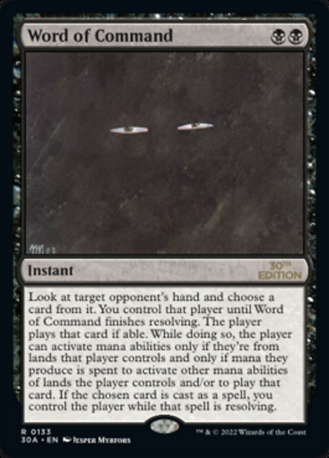 Word of Command [30th Anniversary Edition] - Magic: The Gathering - Card Brawlers | Quebec | Canada |