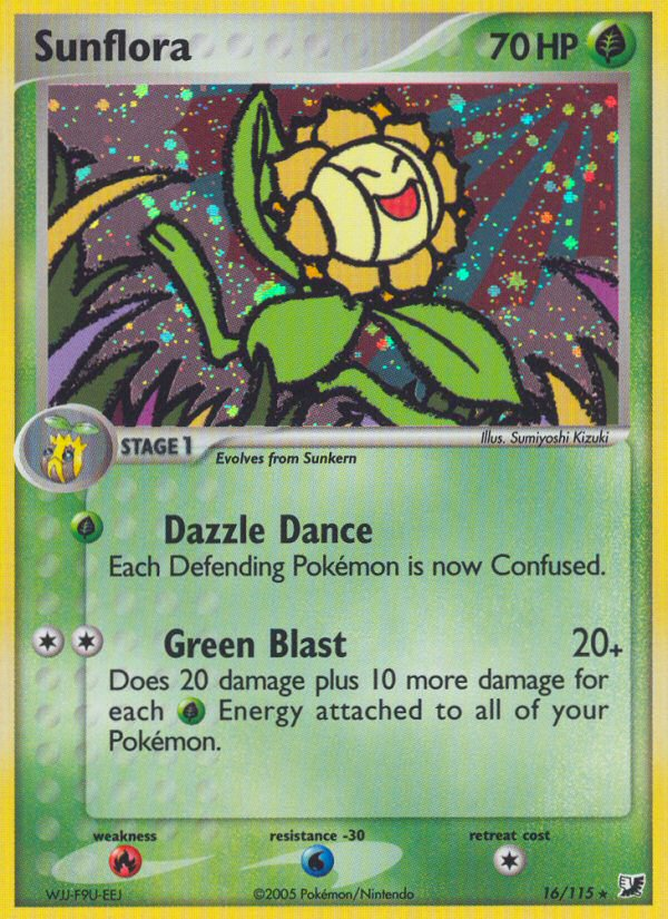 Sunflora (16/115) [EX: Unseen Forces] - Pokémon - Card Brawlers | Quebec | Canada |