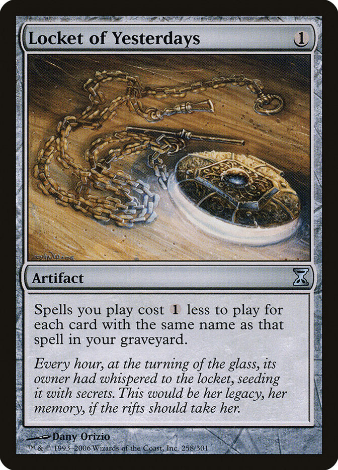 Locket of Yesterdays [Time Spiral] - Magic: The Gathering - Card Brawlers | Quebec | Canada |