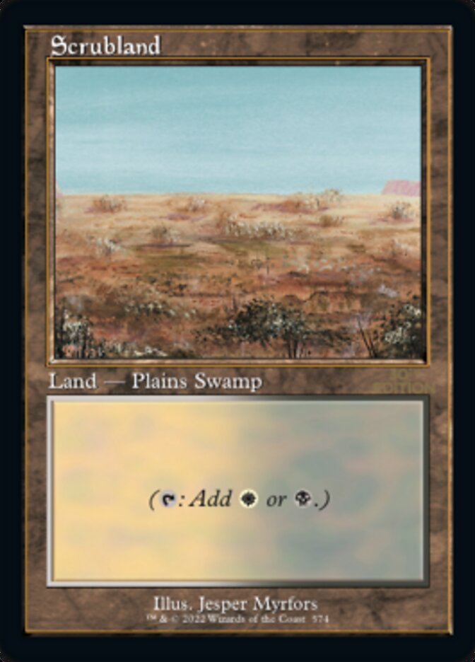 Scrubland (Retro) [30th Anniversary Edition] - Magic: The Gathering - Card Brawlers | Quebec | Canada |