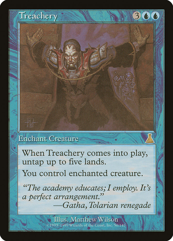 Treachery [Urza's Destiny] - Magic: The Gathering - Card Brawlers | Quebec | Canada |