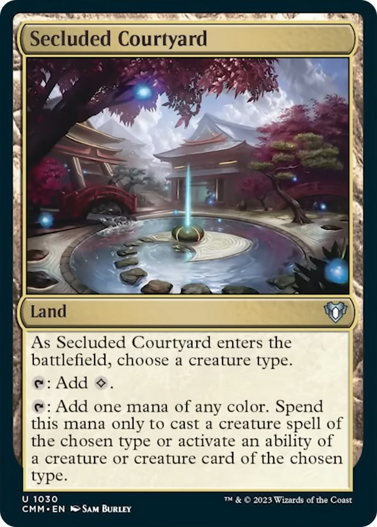Secluded Courtyard [Commander Masters] - Magic: The Gathering - Card Brawlers | Quebec | Canada |