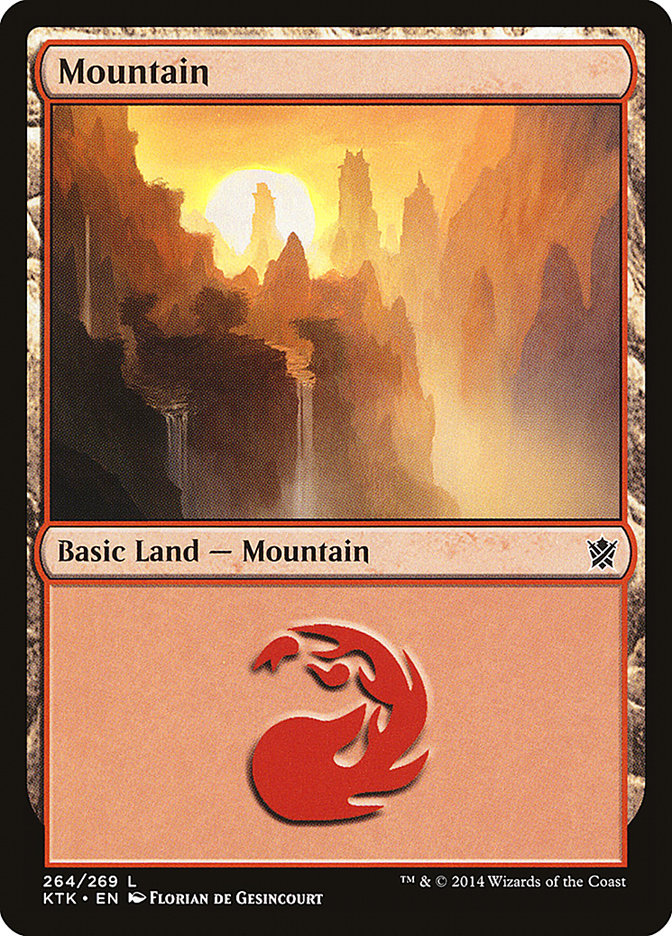 Mountain (264) [Khans of Tarkir] - Magic: The Gathering - Card Brawlers | Quebec | Canada |