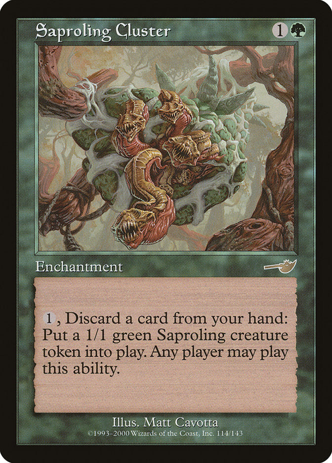 Saproling Cluster [Nemesis] - Magic: The Gathering - Card Brawlers | Quebec | Canada |