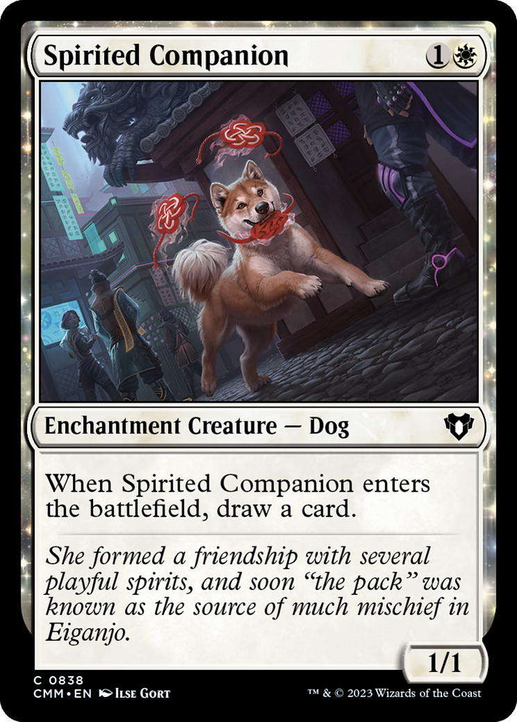 Spirited Companion [Commander Masters] - Magic: The Gathering - Card Brawlers | Quebec | Canada |