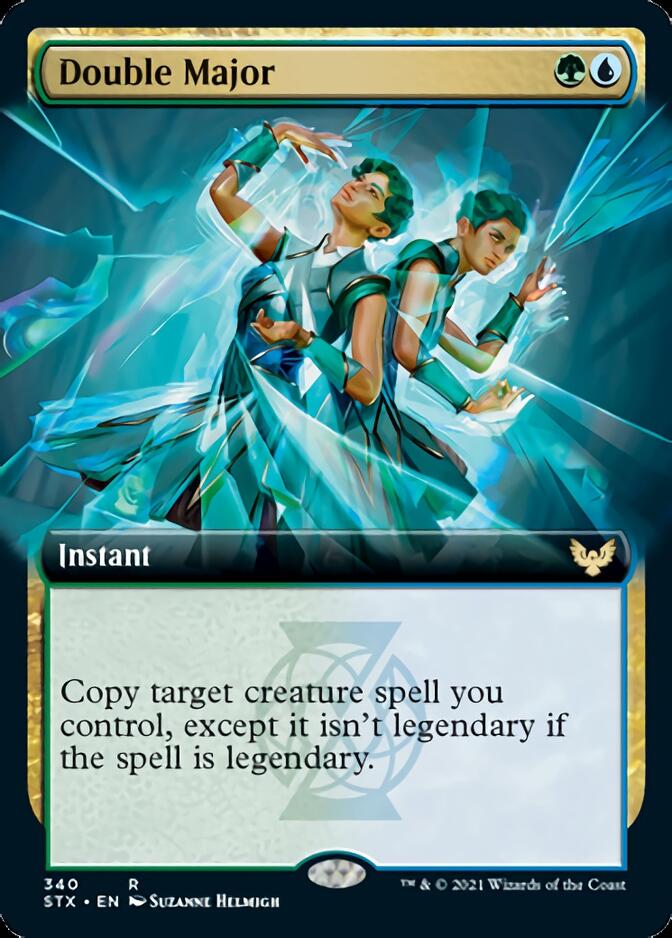 Double Major (Extended Art) [Strixhaven: School of Mages] - Magic: The Gathering - Card Brawlers | Quebec | Canada |