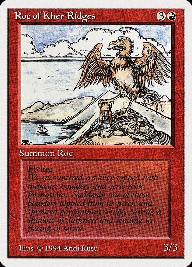 Roc of Kher Ridges [Summer Magic / Edgar] - Magic: The Gathering - Card Brawlers | Quebec | Canada |