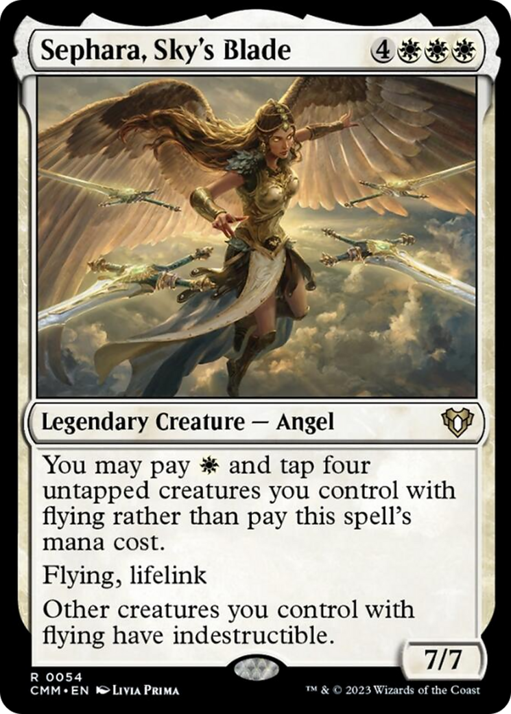 Sephara, Sky's Blade [Commander Masters] - Magic: The Gathering - Card Brawlers | Quebec | Canada |