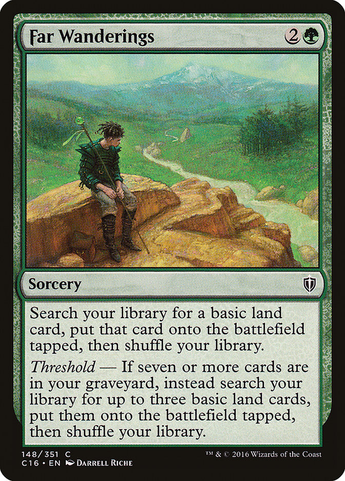 Far Wanderings [Commander 2016] - Magic: The Gathering - Card Brawlers | Quebec | Canada |