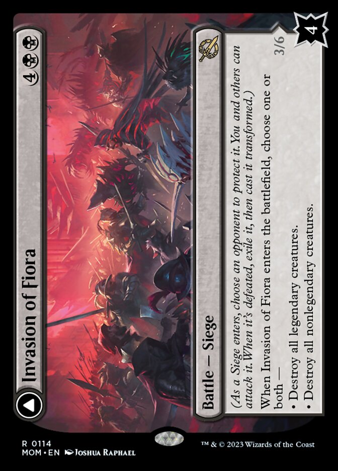 Invasion of Fiora // Marchesa, Resolute Monarch [March of the Machine] - Magic: The Gathering - Card Brawlers | Quebec | Canada |