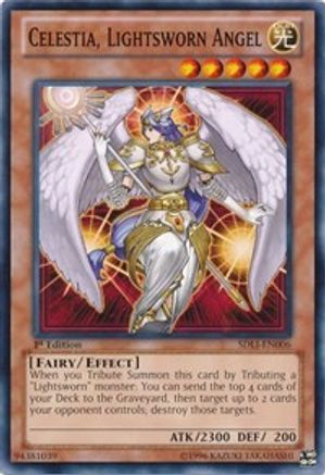 Celestia, Lightsworn Angel [SDLI-EN006] Common - Yu-Gi-Oh! - Card Brawlers | Quebec | Canada |