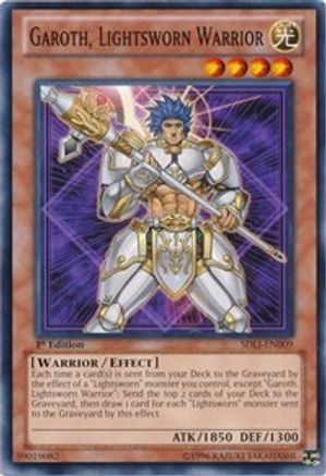 Garoth, Lightsworn Warrior [SDLI-EN009] Common - Yu-Gi-Oh! - Card Brawlers | Quebec | Canada |