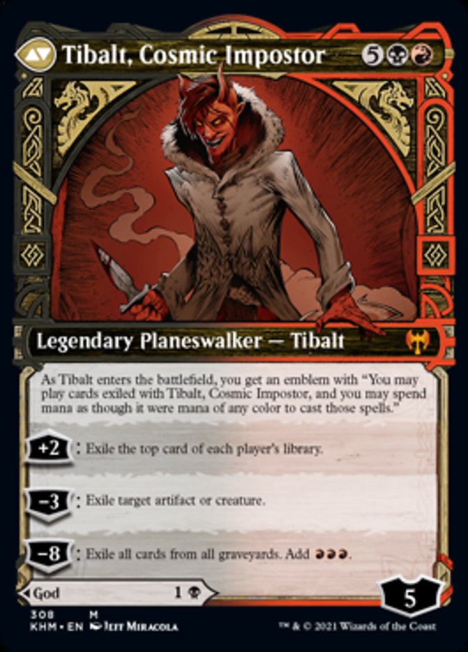 Valki, God of Lies // Tibalt, Cosmic Impostor (Showcase) [Kaldheim] - Magic: The Gathering - Card Brawlers | Quebec | Canada |
