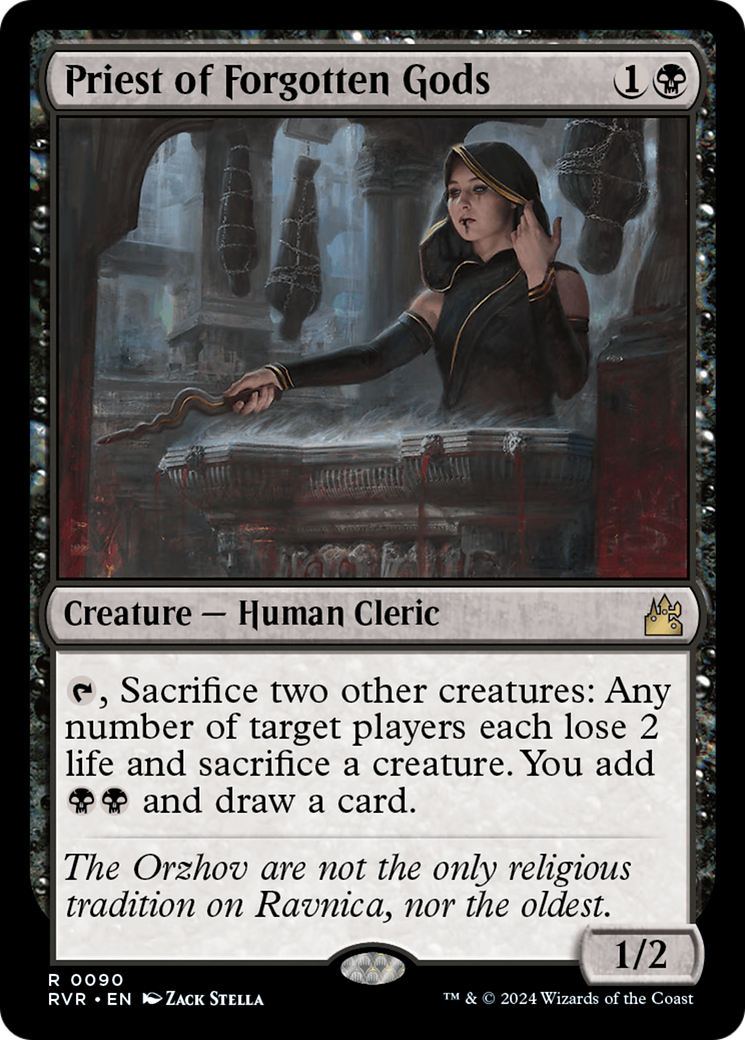 Priest of Forgotten Gods [Ravnica Remastered] - Magic: The Gathering - Card Brawlers | Quebec | Canada |