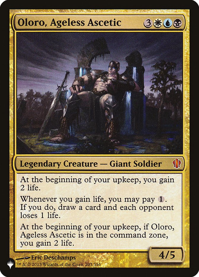 Oloro, Ageless Ascetic [The List] - Magic: The Gathering - Card Brawlers | Quebec | Canada |