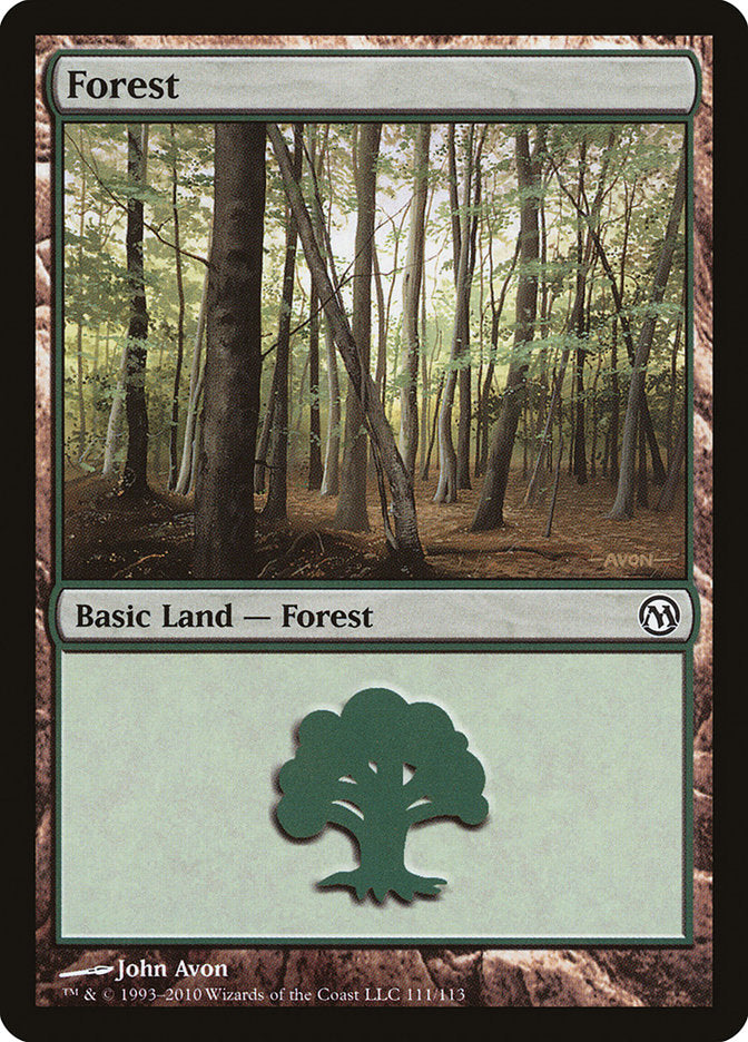 Forest (111) [Duels of the Planeswalkers] - Magic: The Gathering - Card Brawlers | Quebec | Canada |
