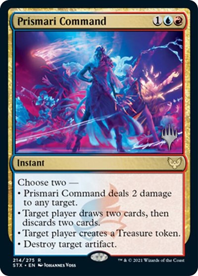 Prismari Command (Promo Pack) [Strixhaven: School of Mages Promos] - Magic: The Gathering - Card Brawlers | Quebec | Canada |